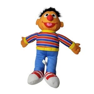 Sesame Street Ernie Plush Stuffed Animal Toy 50 Years and Counting 15” Toy Facto